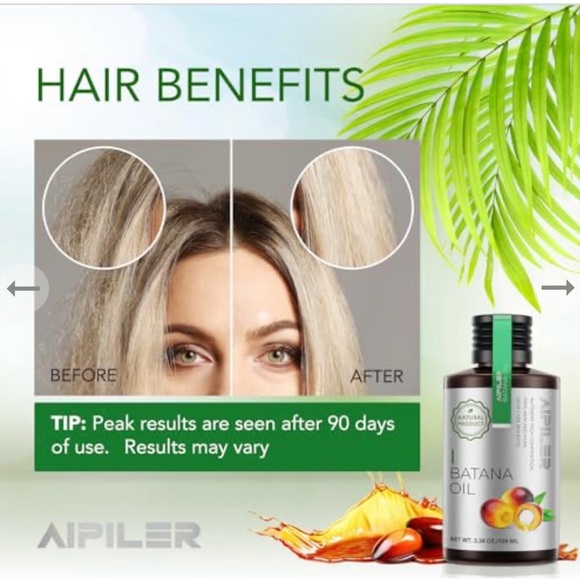 AIPILER Organic Batana Oil for Hair Growth 100ml - Picture 3 of 5